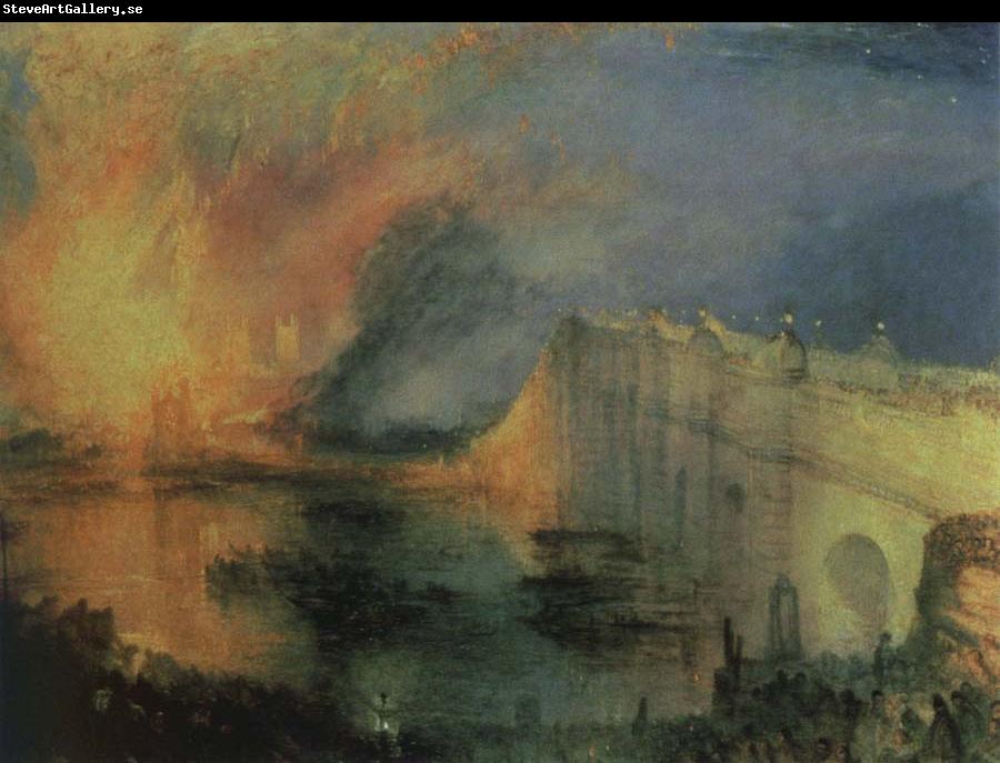 J.M.W. Turner the burning of the houses of lords and commons,october 16,1834